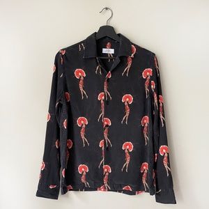 SATURDAYS New York City Flapper Canty Shirt